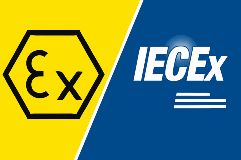 IECEx and ATEX logos